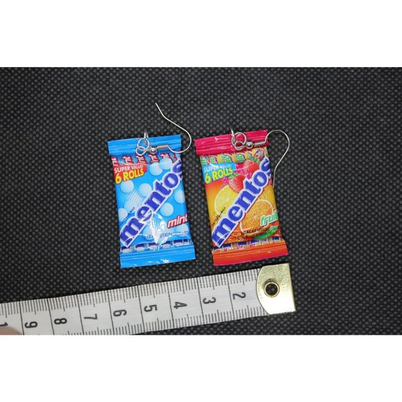 Mini Brands / Mentos candies earrings - Picture 5 of 5